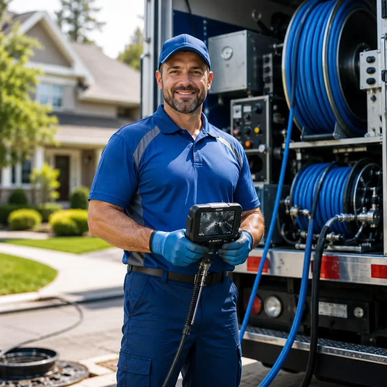 Local outdoor drain cleaning specialists in South English, IA